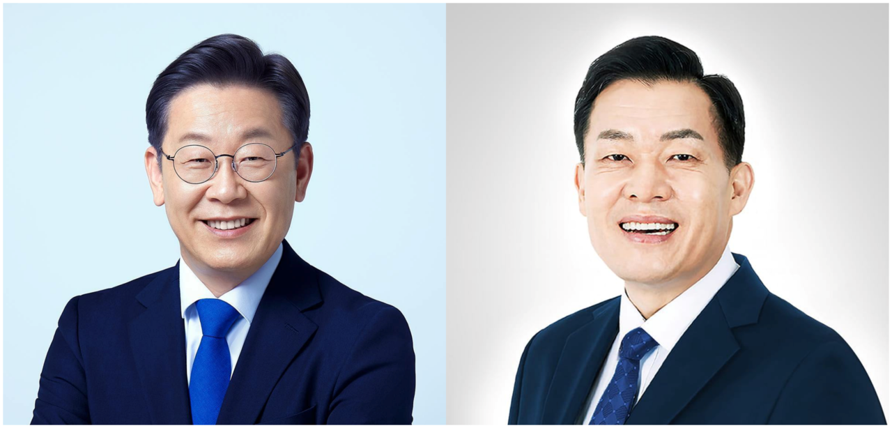 이재명 민주당대표(왼쪽)과 이재명 수원시장(오른쪽)