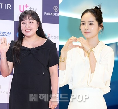 이수지, 한가인/사진=헤럴드POP DB