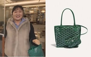 ‘몽클레어’ 이어 ‘이 가방’도 유행 끝?…이수지, 이번엔 460만원짜리 들고 나왔다