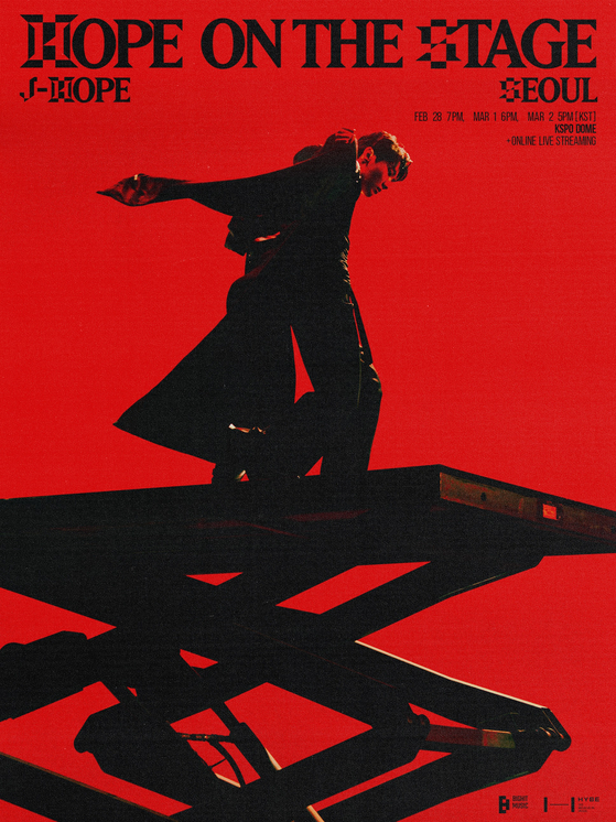 Poster of J-Hope world tour "Hope on the Stage" (Big Hit Music)