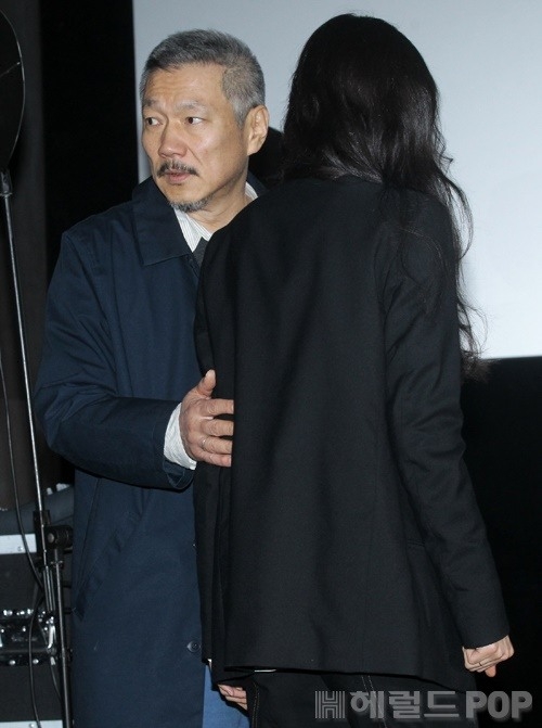 홍상수, 김민희/사진=헤럴드POP DB