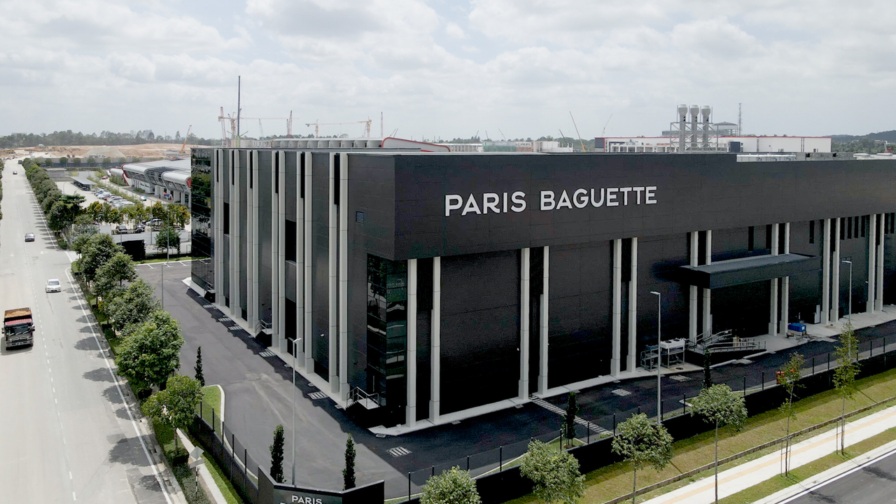 Panoramic view of the Paris Baguette production center in Johor. (SPC Group)
