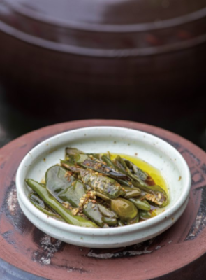[Temple to Table] Shaking off summer fatigue: Braised green chili pepper