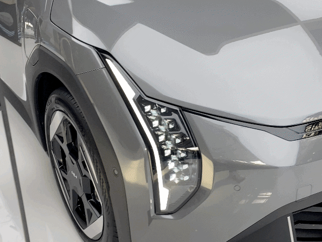 Kia's EV4 (Lim Jae-seong/The Korea Herald)
