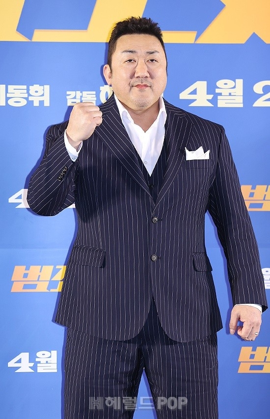배우 마동석/사진=민선유 기자