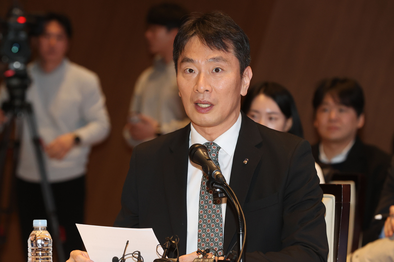 Lee Bok-hyun, chief of the Financial Supervisory Service (Yonhap)