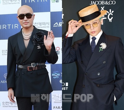 홍석천, 지드래곤/사진=헤럴드POP DB