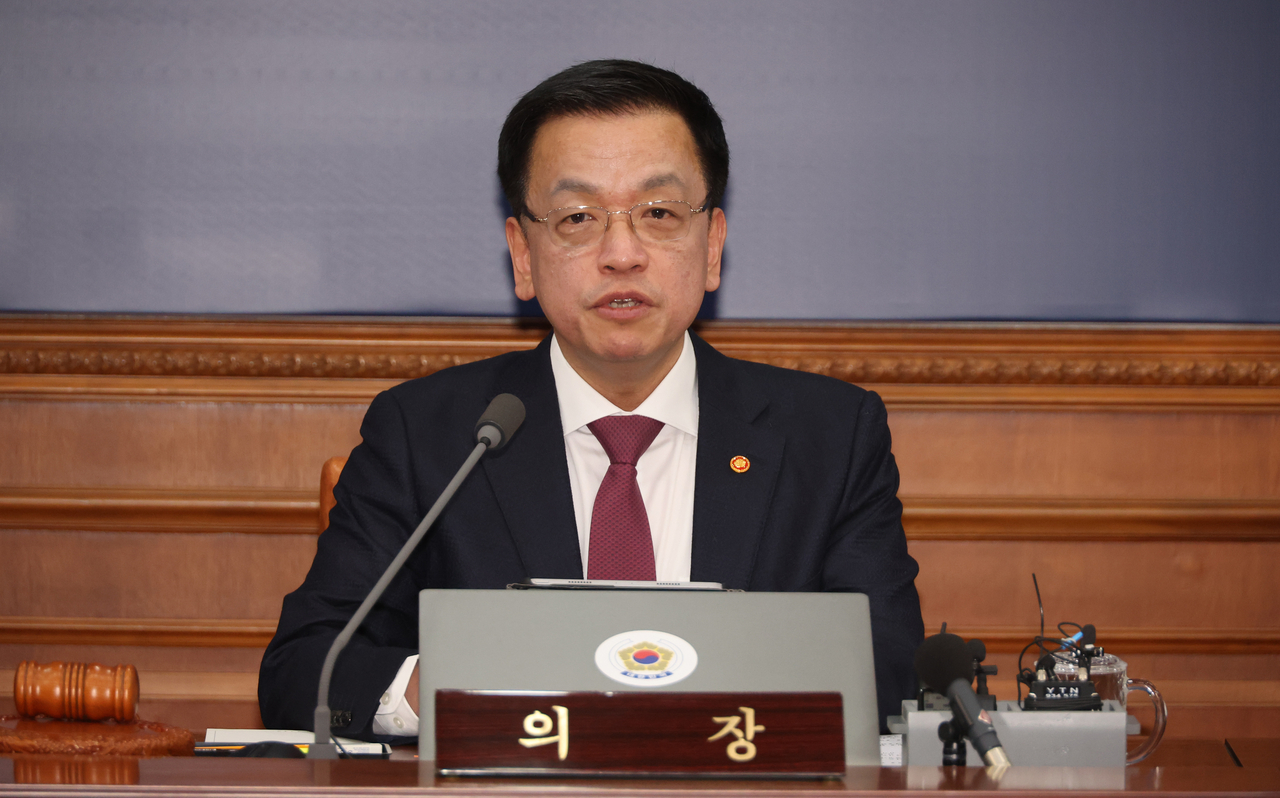Acting President Choi Sang-mok. (Yonhap)