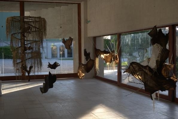 Various art installation pieces by Maret Anne Sara at the 59th Venice Biennale. (Office for Contemporary Art Norway)