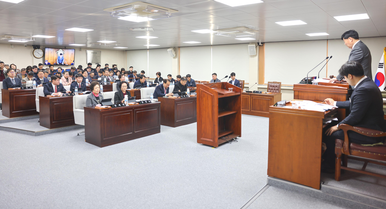 영주시 의회가 10일 부터 14일까지 4일간 제290회 임시회에 돌입했다(영주시의회 제공)