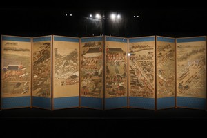 Newly restored Joseon folding screen on display at Leeum