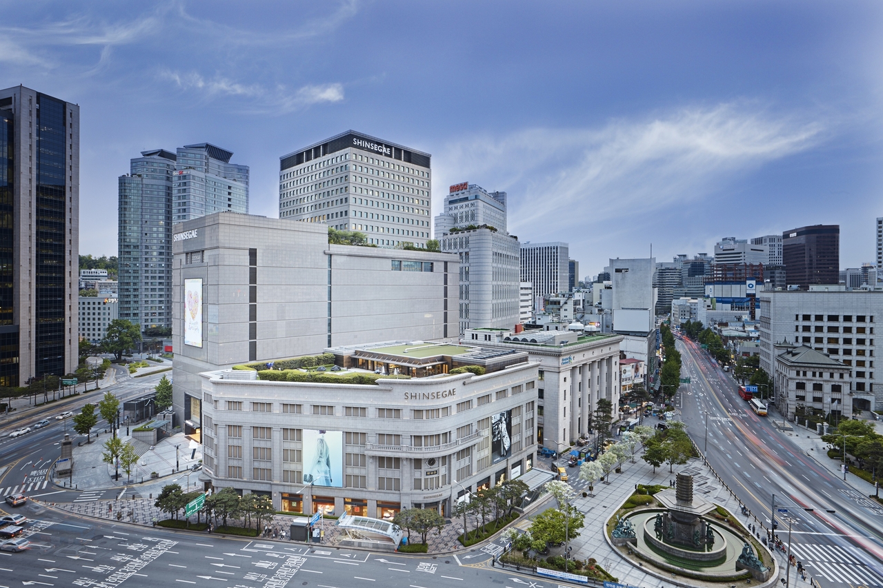 신세계백화점 본점 전경[신세계백화점 제공]