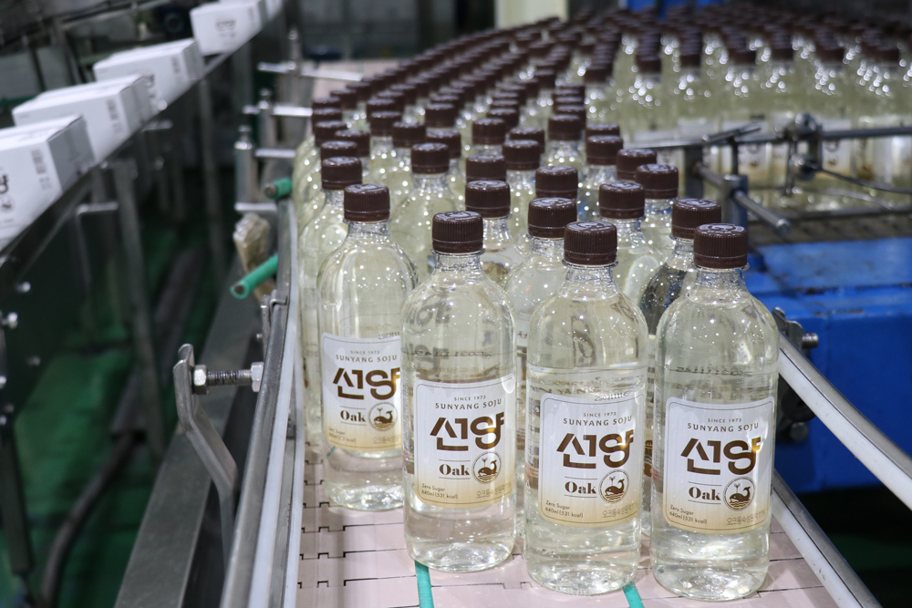 ‘선양 오크’ 소주 [선양소주 제공]