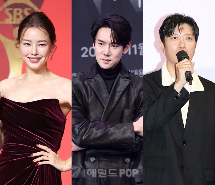 이하늬, 유연석, 박희순/사진=민선유 기자