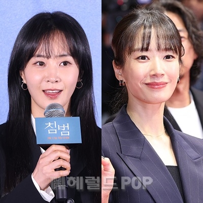 유리, 곽선영/사진=민선유 기자