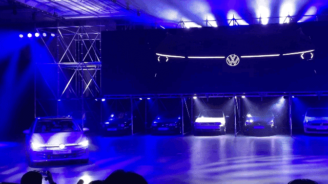 Volkswagen's new Golf (Lim Jae-seong/The Korea Herald)