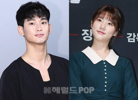 김수현, 故 김새론/사진=헤럴드POP DB