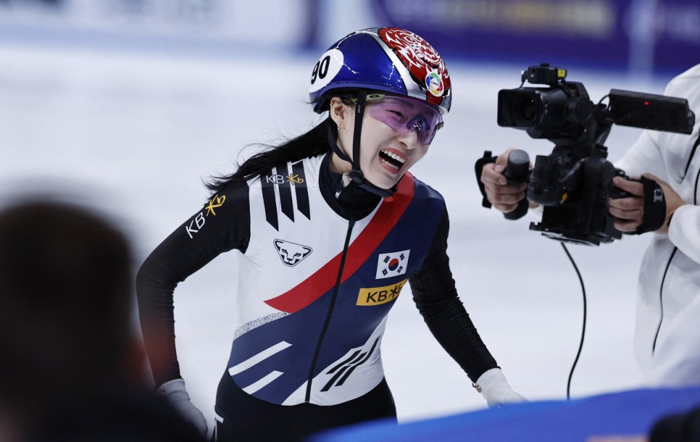 쇼트트랙 최민정, 세계선수권 여자 1,500ｍ 우승