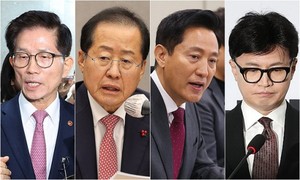 Ruling party presidential hopefuls walk fine line as Yoon impeachment fate hangs in balance