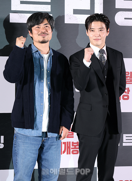 조장호 감독, 배우 강하늘/사진=민선유 기자