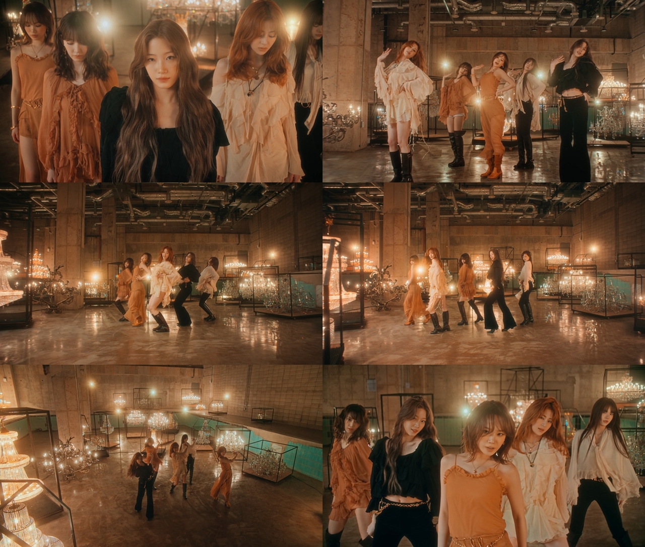 르세라핌 퍼포먼스 필름 캡처