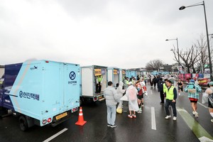 한진, ‘2025 서울마라톤’ 물류 수행 성료…“스포츠 물류 전문성 입증”
