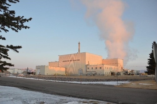 This photo, captured from the website of Idaho National Laboratory, shows an experimental nuclear reactor. (Idaho National Laboratory,)