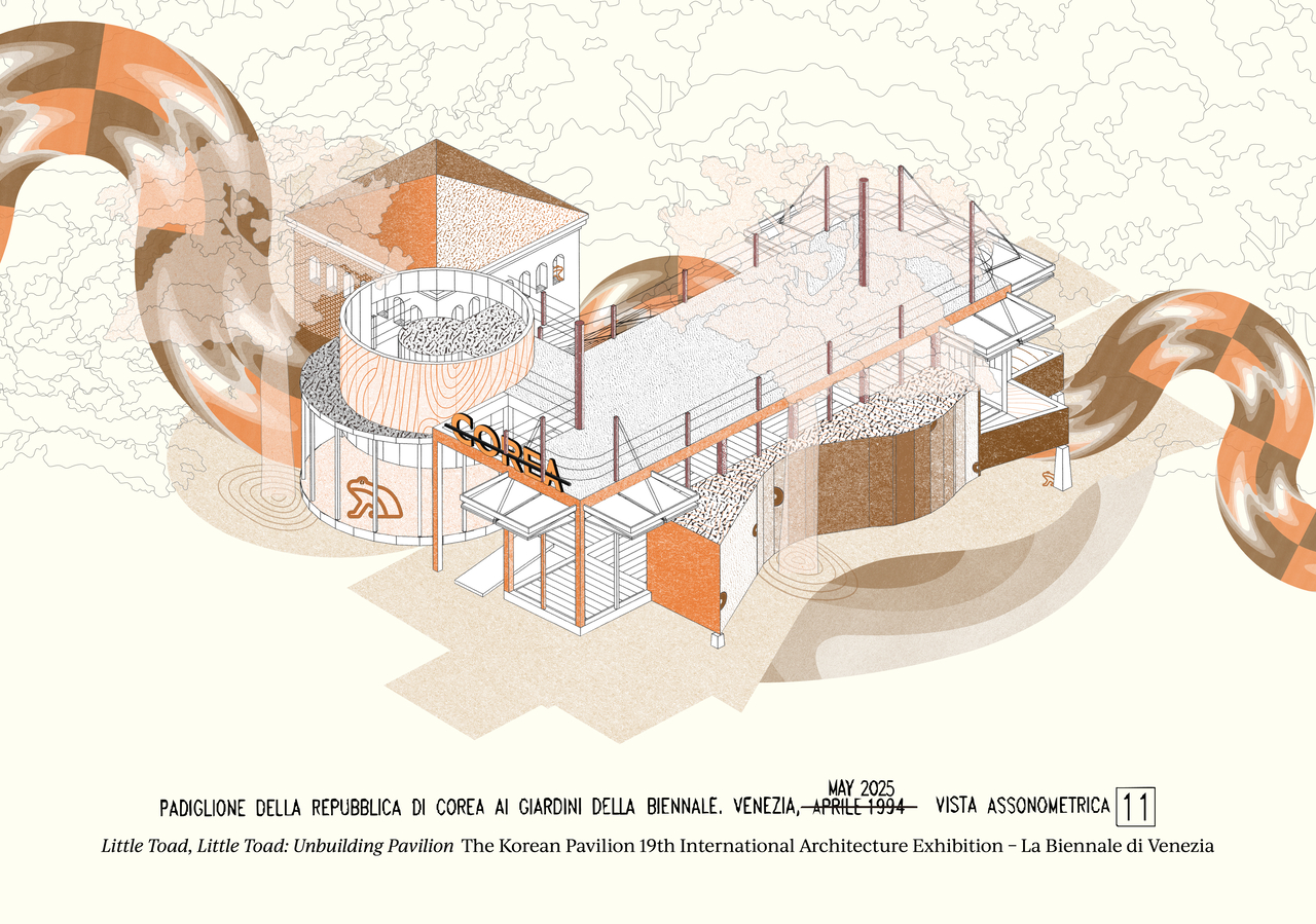 Layout image of Korean Pavilion for Venice Biennale 2025 (Arko)