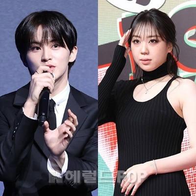 마크, 이영지/사진=민선유 기자