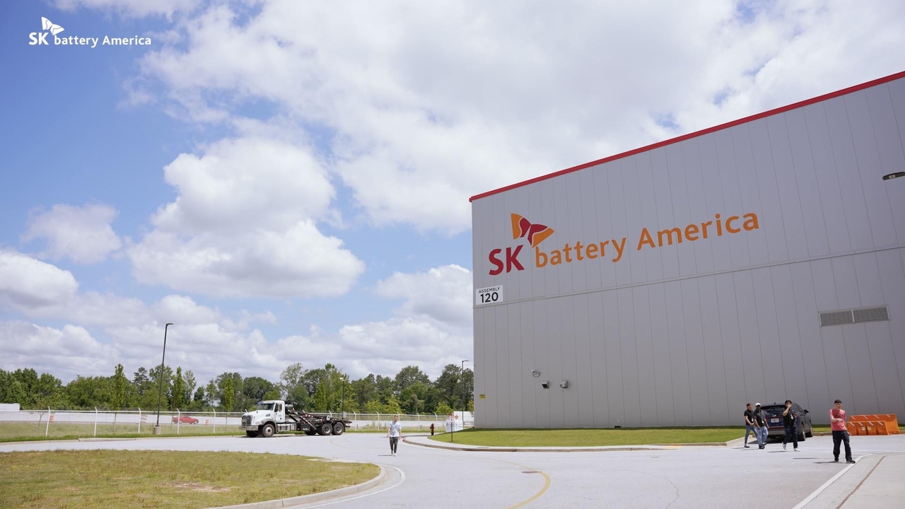 SK Battery America, SK On's manufacturing plant in Georgia (SK Battery America's Facebook)