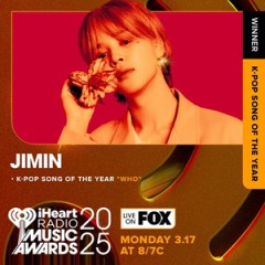 BTS’ Jimin wins 1st iHeartRadio trophy with solo single