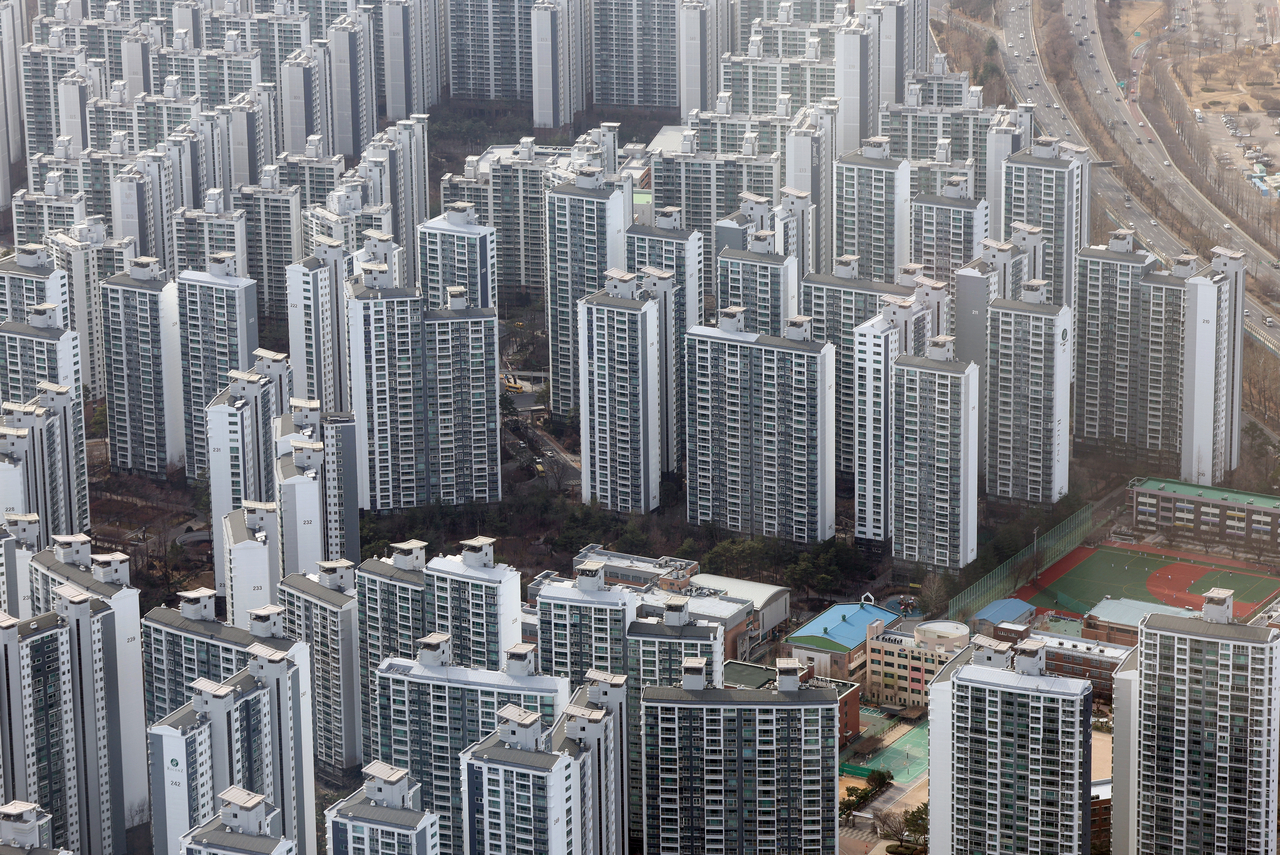 Apartments in Songpa-gu, Seoul (Yonhap)
