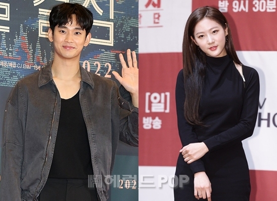 김수현, 故 김새론/사진=헤럴드POP DB