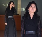 주총 등장한 이부진 호텔신라 사장…780만원 돌체앤가바나 블랙 코트 패션