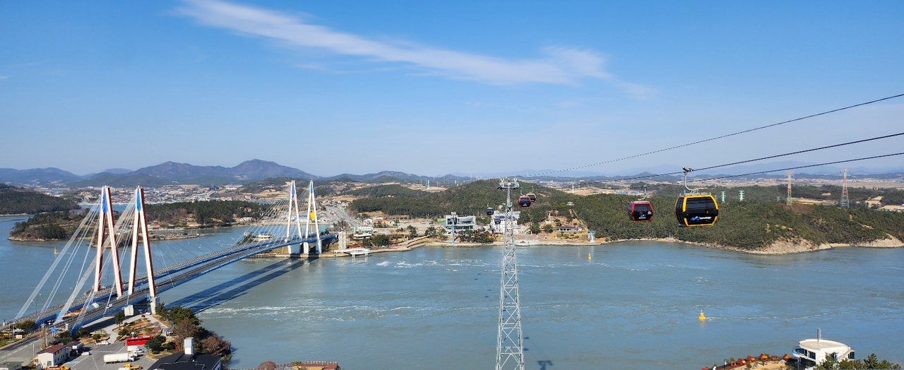 A view of Myeongnyang Strait (Choi Si-young/The Korea Herald)