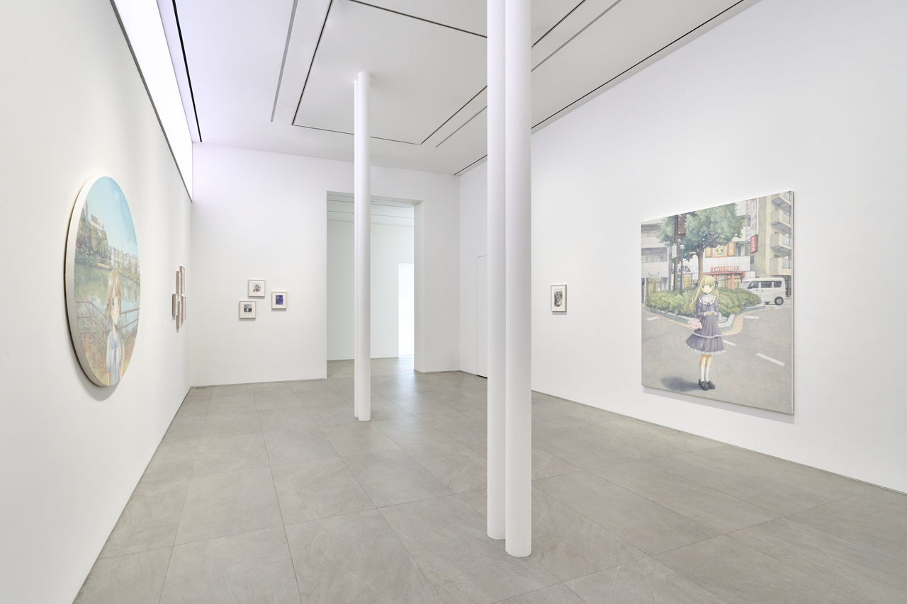 Installation view of “Happy Bunny” at Perrotin Seoul (Courtesy of the gallery)