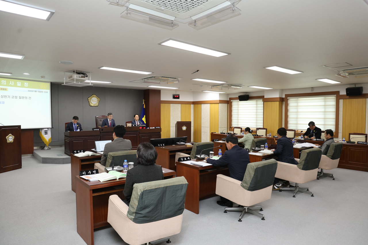 [청도군의회 제공]
