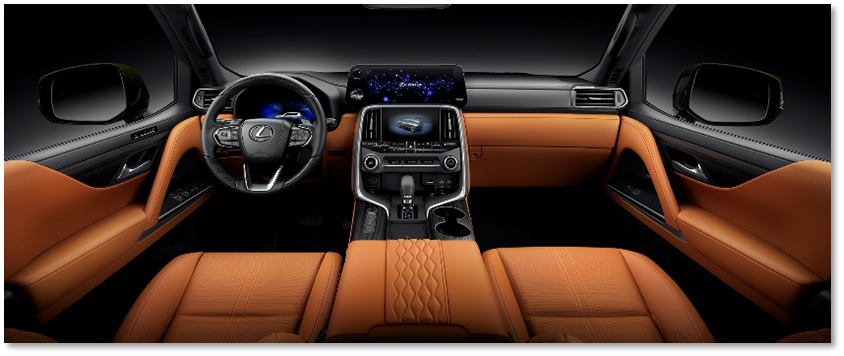 렉서스 디 올 뉴 LX700h 1열 [렉서스코리아 제공]