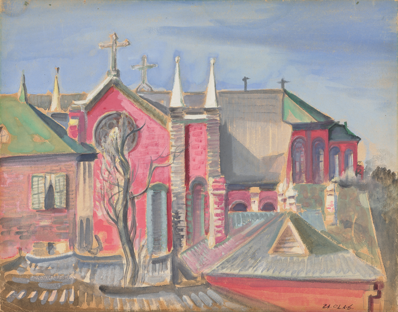 "Kyesan-dong Cathedral" by Lee In-sung (MMCA)