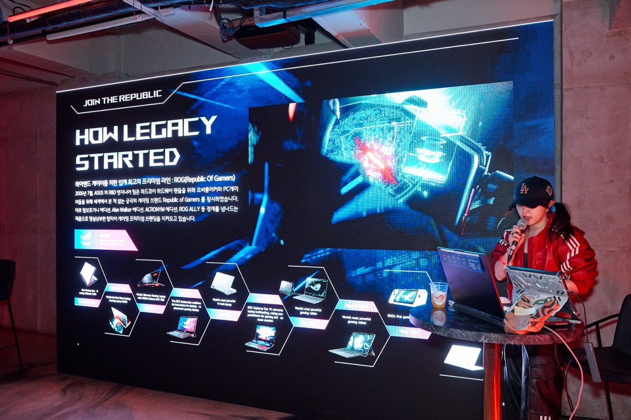 ASUS ROG ODD:EYE’ 행사 현장. [ASUS 제공]