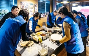 신한라이프, ‘희망피자’ 나눔 임직원 봉사활동 펼쳐