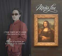 J-Hope and Louvre collaborate on 'Mona Lisa'