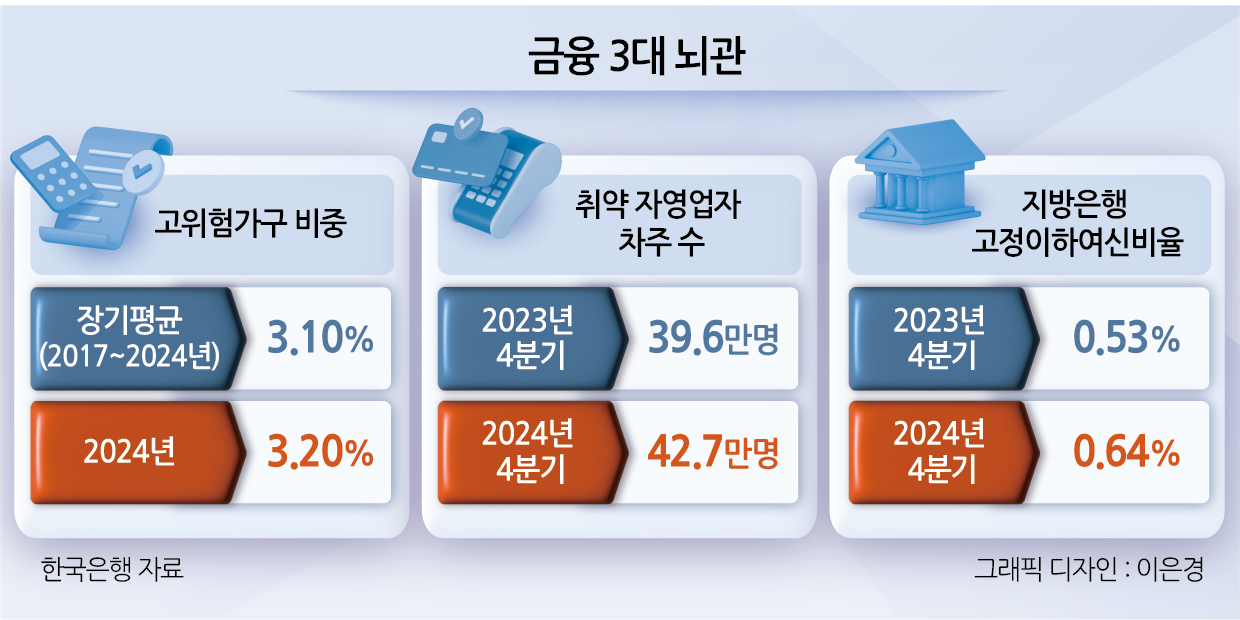 금융 3대 뇌관