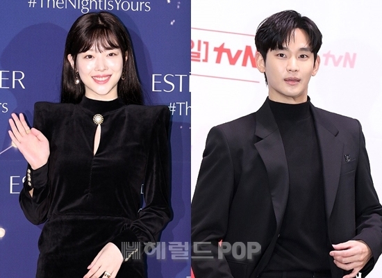 故설리, 김수현/사진=헤럴드POP DB