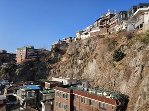 Once a quarry, now a village