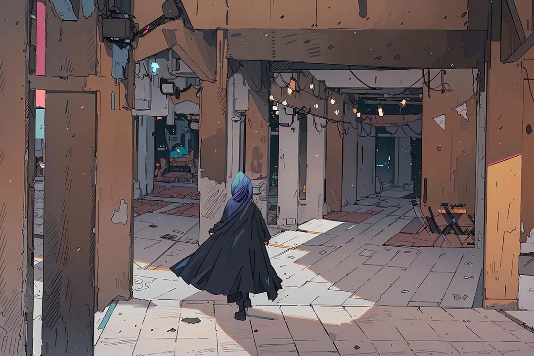 A still image from “Al-Mather Plot 1991” by Kim A-young (Courtesy of the artist, Fondation d'entreprise Hermès)