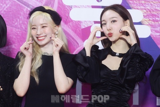 다현, 나연/사진=헤럴드POP DB