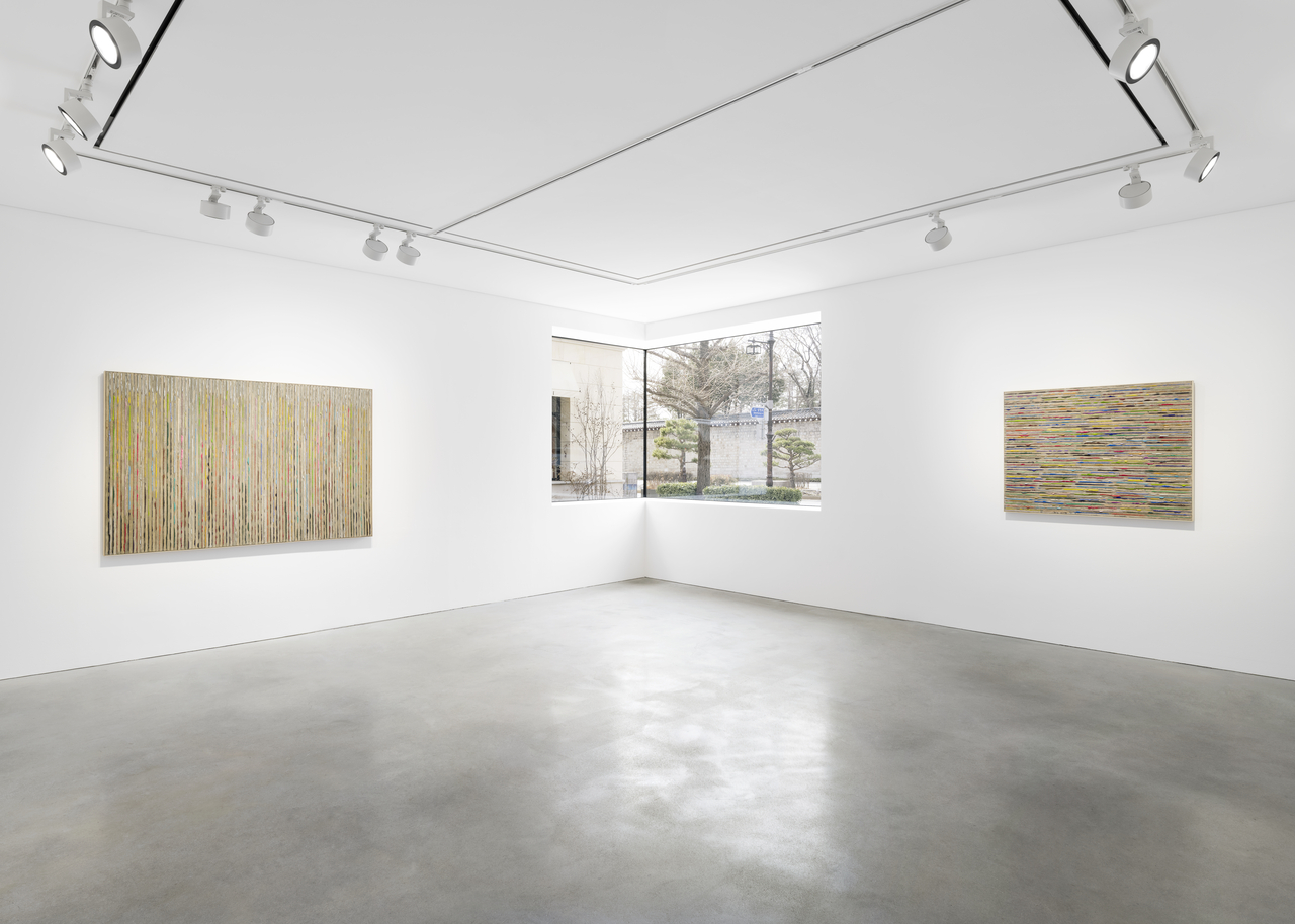Installation view of Ha Chong-Hyun's art at Kukje Gallery (Kukje Gallery)