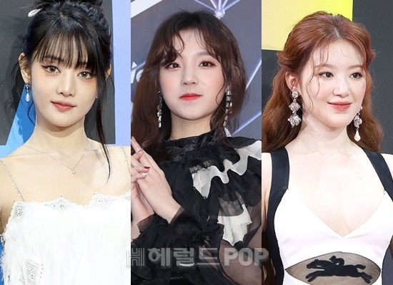 민니, 우기, 슈화/사진=헤럴드POP DB