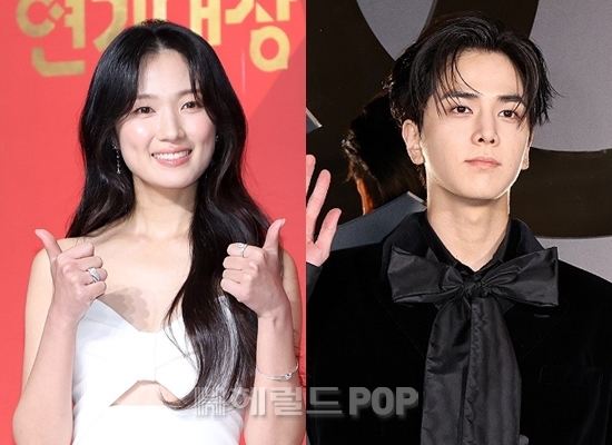 김혜윤, 더보이즈 영훈/사진=민선유 기자